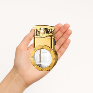 Dual Flame Windproof Torch Lighter – Refillable Butane Jet Flame Lighter for Candle, BBQ, Camping, Gift for Men
